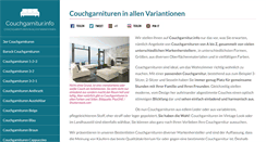 Desktop Screenshot of couchgarnitur.info